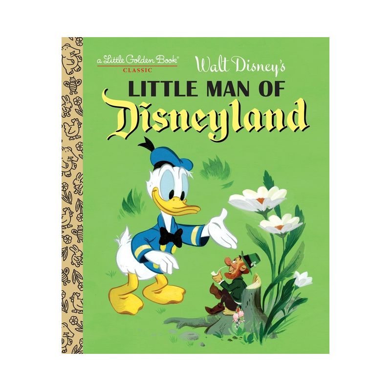 Little Man of Disneyland - (Little Golden Book) by  Random House Disney (Hardcover), 1 of 4