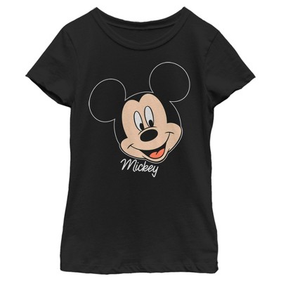 Girl's Disney Mickey Portrait T-shirt : Target