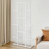 Zstar Plant Stand Indoor & Outdoor, Metal Tiered Shelf for Plants, Space-Saving Patio Plant for Home Decor, General Organization - 4 of 4