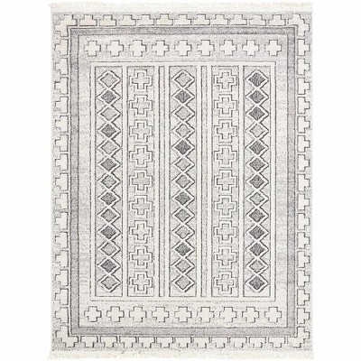 Mark & Day Lindell Woven Indoor Area Rugs Ivory/Black
