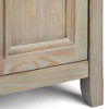 72" Wood Transitional TV Stand with Two Drawers, Two Framed Doors and Adjustable Shelves For Living Room and Bedroom - 2 of 4