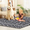 Washable Area Rug, Living Room Rug for Bedroom, Soft Boho Rug Non Slip Geometric Indoor Floor Carpet for Home Office Kitchen - 4 of 4