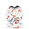 Hudson Baby Mink with Faux Fur Lining Pool and Beach Robe Cover-ups, Happy Planets - 2 of 2