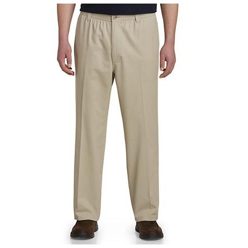 Abbreviate discretion Umeki Harbor Bay Elastic-waist Pants - Men's Big And Tall Khaki X : Target