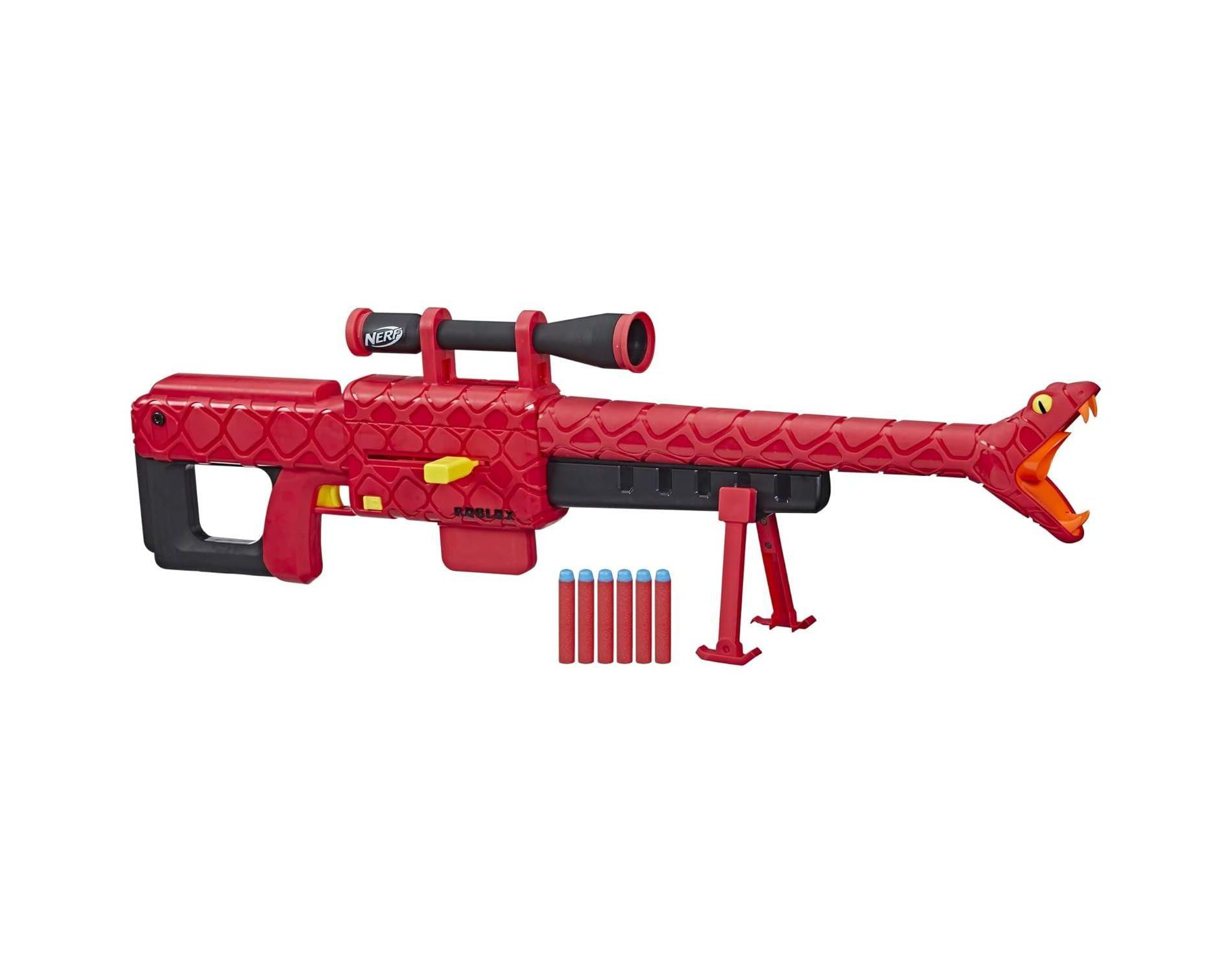 NERF Roblox Zombie Attack: Viper Strike Sniper-Inspired Blaster with Scope
