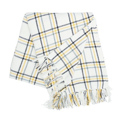 C&F Home Honey Bee Plaid Throw