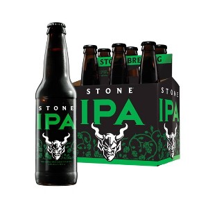 Stone IPA Beer - 6pk/12 fl oz Bottles - 1 of 4