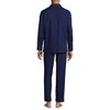 Lands' End Men's Long Sleeve Essential Pajama Set - 2 of 3