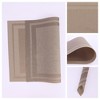 REGALWOVEN Kitchen Dining Table Decor Washable Heat Resistant Wipeable Vinyl Placemats 8 Pcs - 2 of 4