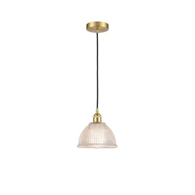 Arietta - 1 Light Cord Hung Mini Pendant In Industrial Style-8.75 Inches Tall and 8 Inches Wide