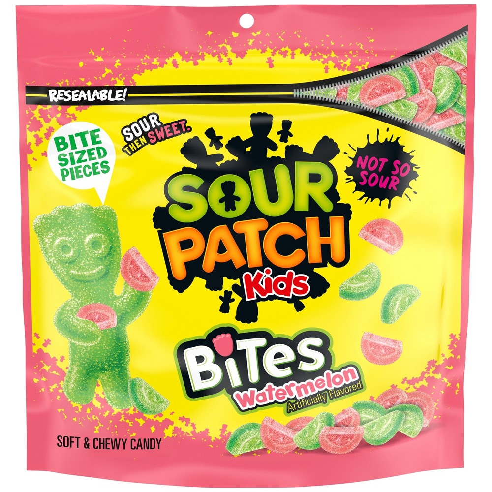 SOUR PATCH KIDS Soft & Chewy Candy Watermelon Bites - 12oz