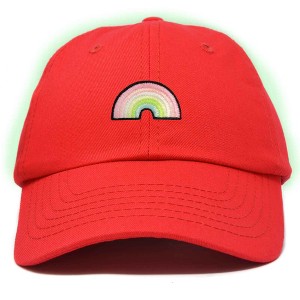 Dalix Robot Embroidered Glow in the Dark Retro Dad Hat Cotton Baseball Cap Adjustable Mens - 1 of 4