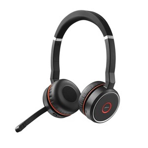 Jabra Evolve 75 SE - UC Stereo (SME) Wireless Headset / Music Headphones Black - 1 of 4