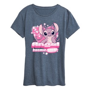 Women's - Lilo and Stitch - Y2K Angel Short Sleeve Graphic T-Shirt - 1 of 4