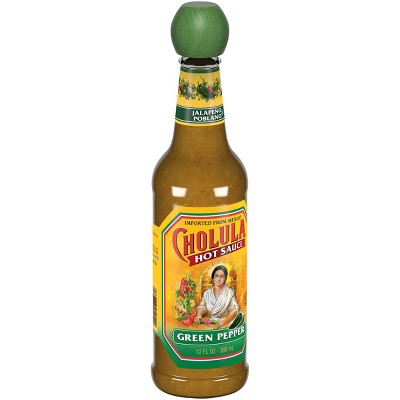 Cholula Hot Sauce Green Pepper - Case Of 12 - 12 Oz : Target