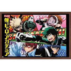 Trends International My Hero Academia - Comic Framed Wall Poster Prints - 1 of 4