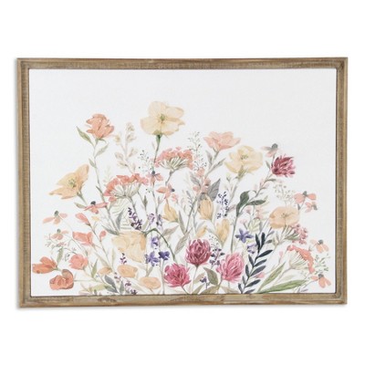 Cheung's Lyulia Countryside Themed Wall Flower Decor Panel