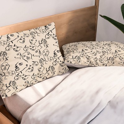 Deny Designs Alilscribble all my Girls Duvet and Sham Set