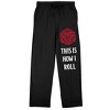 Dungeons & Dragons This Is How I Roll Men's 2-Piece Short Sleeve Sleepwear Set - 3 of 4