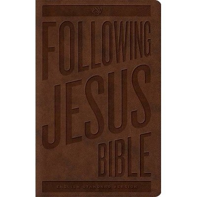 Following Jesus Bible-ESV - (Leather Bound)