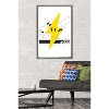 Trends International Pokémon - Pikachu Line 25 Framed Wall Poster Prints - 2 of 4