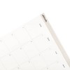 Altitude 2024-25 Monthly Desk Calendar 11"x17" Black and White - 3 of 4