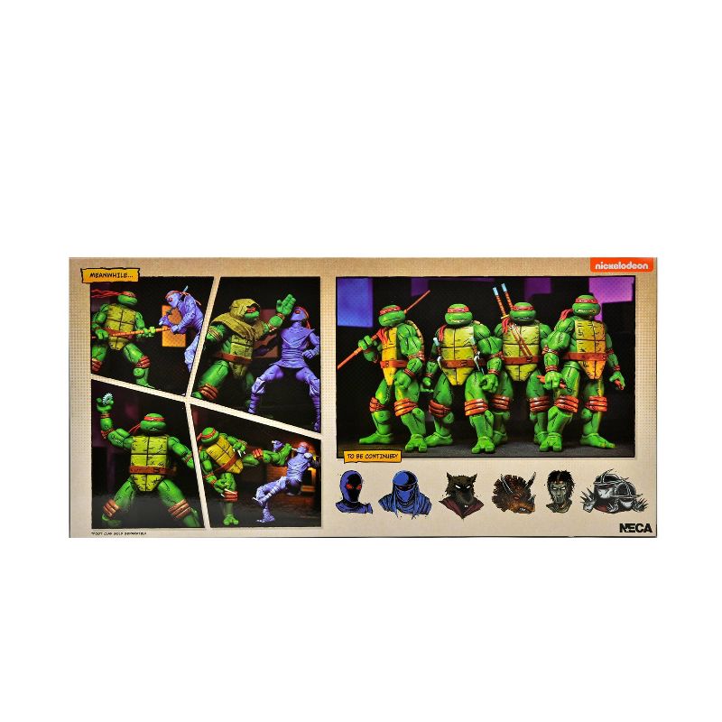 NECA Teenage Mutant Ninja Turtles Mirage Comics 7&#34; Scale Action Figure Set - 4pk, 5 of 8