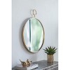 PAGED Sleek Bathroom Mirror, Circle Wall Mirror with Metal Frame, Vanity Mirror for Bathroom, Bedroom - 2 of 4