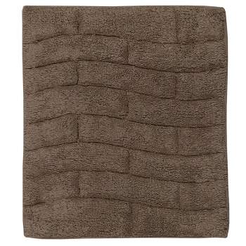 Hastings Home Bathroom Mats 60-in x 24-in Silver Cotton Bath Rug in the Bathroom  Rugs & Mats department at