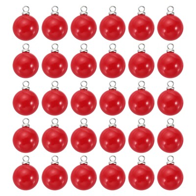 Unique Bargains Plastic Bulk Elegant DIY Crafts Jewelry Making Pearl Pendant 100 Pcs