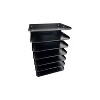 Huron 7-Compartment Steel File Organizer Black (HASZ0150) - 2 of 4