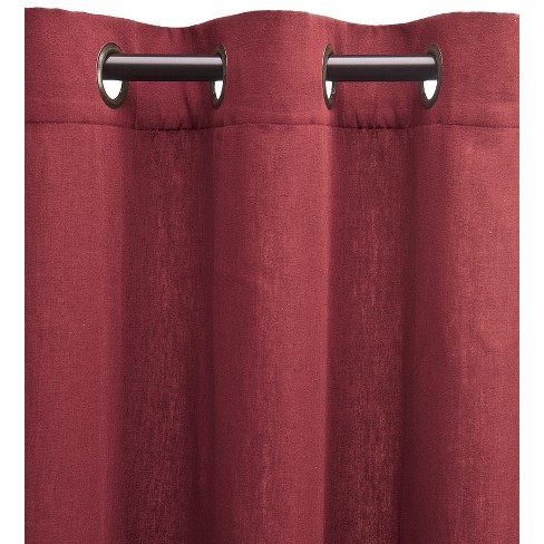 Homespun Grommet-Top Insulated Curtain, 96"L - image 1 of 2