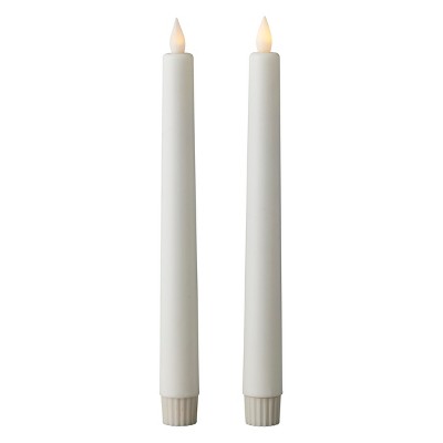 Seasonal LLC Sutton Fluted Motion Flameless Taper Candle