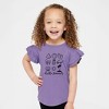 The Juniper Shop Hello Summer Chart Toddler Flutter Sleeve Tee - 2 of 2