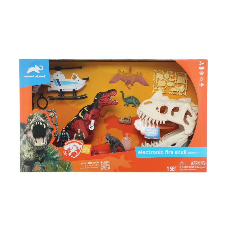 Animal Planet Electronic Fire Skull Playset, 3 of 10