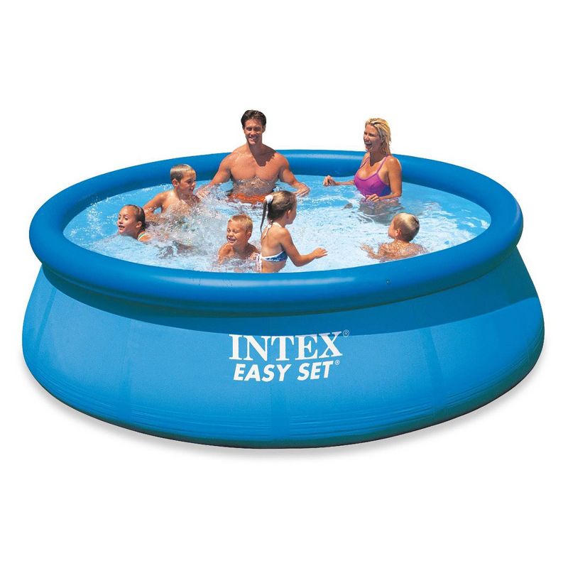 Intex 12ft x 30in Easy Set Above Ground Pool with Filter Pump & Automatic Vacuum, 2 of 7