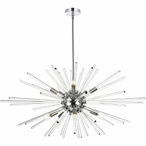 Elegant Lighting Sienna 10 - Light Pendant in  Chrome - 1 of 4