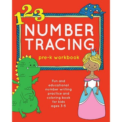 number tracing for preschoolers: draw cute stuff, prek workbooks age 3-4,  crafts for girls ages 8-12,11 year old girl gift ideas (Paperback)