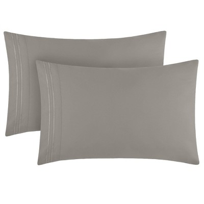 Mellanni Brushed Microfiber Pillowcase Set of 2