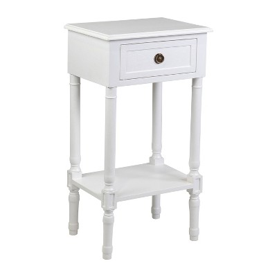 Lilith Side Table White - East At Main