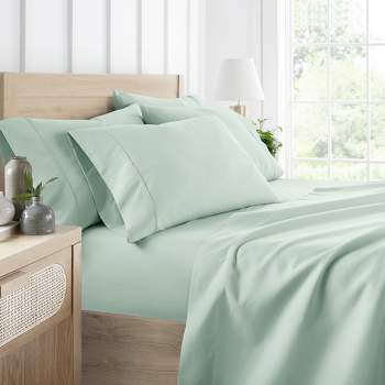 Solid 6 Piece Sheet Set - Ultra Soft, Easy Care - Becky Cameron (Extra Pillow Cases!)