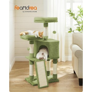 Feandrea 45.3″ H Cat Tree Cat Tower, Multi-Level Cat Play House, Climbing Tree - 1 of 4