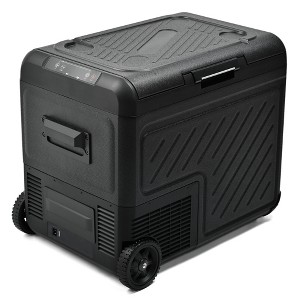 EUHOMY 12 Volt Refrigerator, 49Qt Dual Zone Car Refrigerator, Electric Cooler - 1 of 4