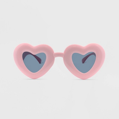 Heart shaped sunglasses target on sale