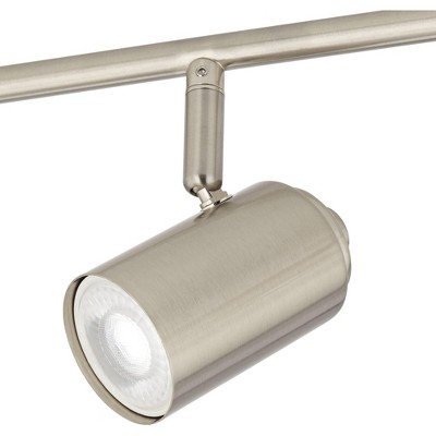Pro Track 42" Brushed Nickel 4-Head LED Track Light Fixture