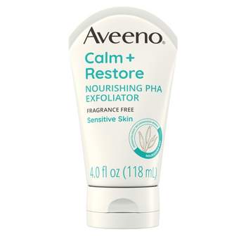 Aveeno Calm + Restore Nourishing PHA Exfoliator - Unscented - 4 fl oz