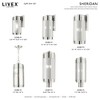 Livex Lighting Sheridan 2 - Light Post Light in  Brushed Nickel - 4 of 4
