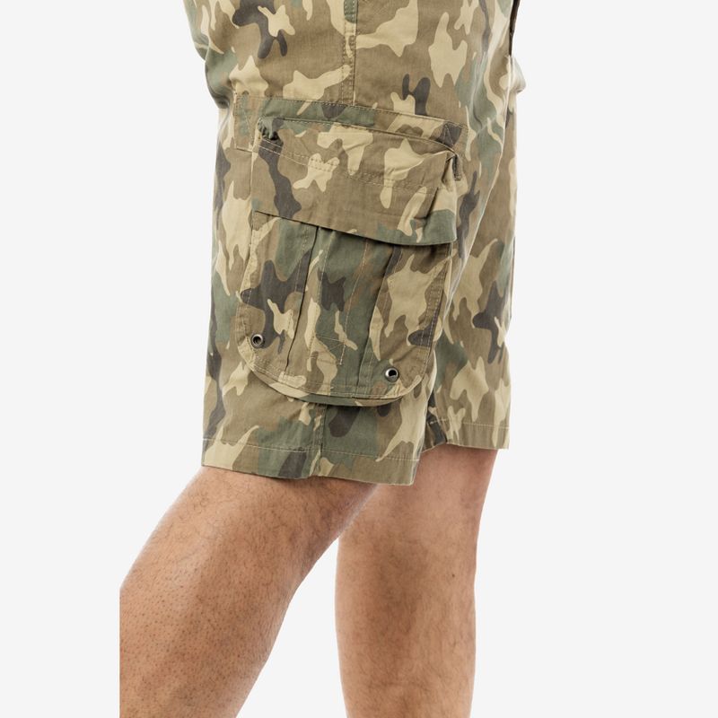 RAW X Men's 12.5" Classic Fit Cargo Shorts, 4 of 5