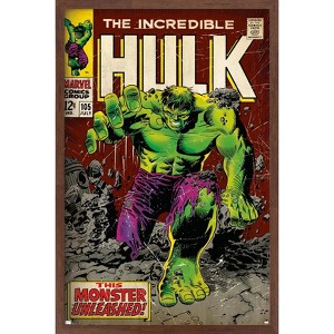 Trends International Marvel Comics - Hulk - Incredible Hulk #105 Framed Wall Poster Prints - 1 of 4