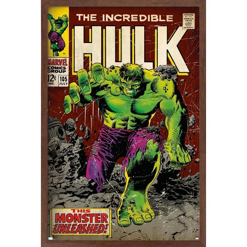 Trends International Marvel Comics - Hulk Feature Series Framed Wall Poster  Prints : Target